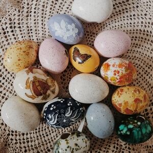 Colorful Decorative Egg Set